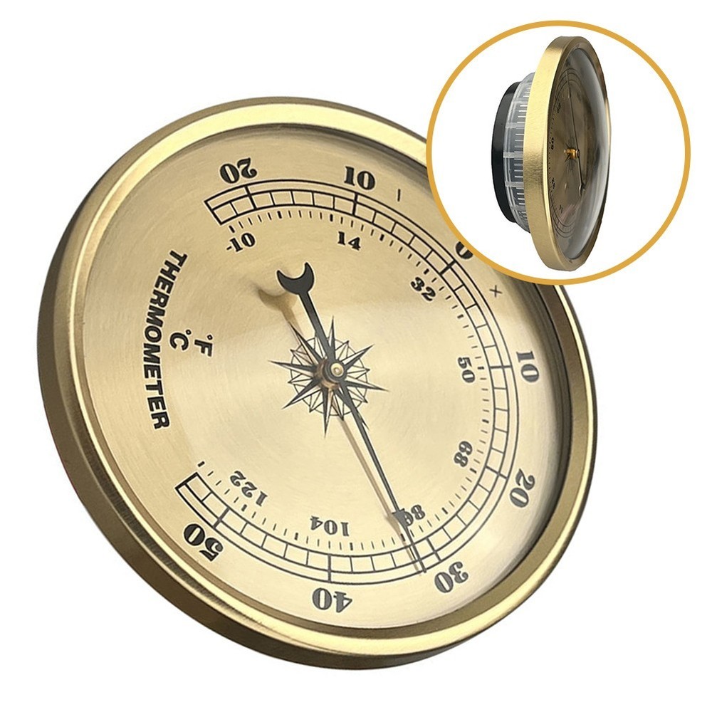 Stylish Round Pointer Craft Clock Designed to Complement Various Design Schemes
