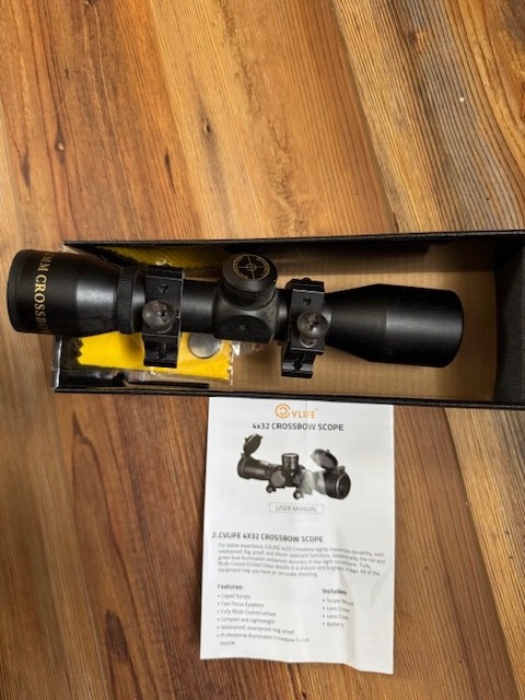 CVLife 4 x 32 crossbow scope