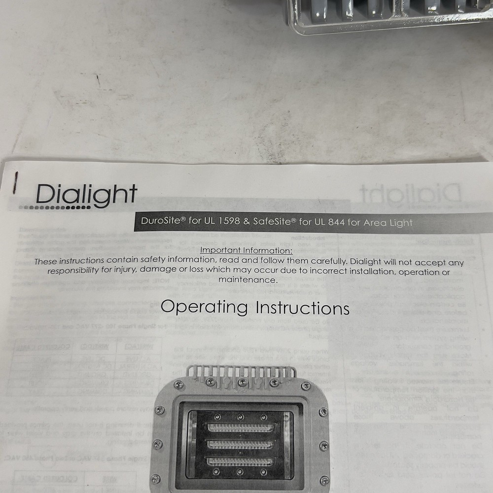 Dialight STW5C2N Durosite LED Area Light