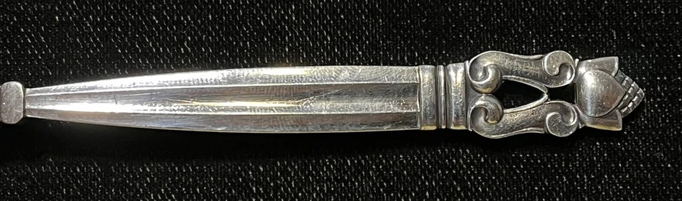 Sterling Silver Flatware - Georg Jensen Acorn Teaspoon Medium