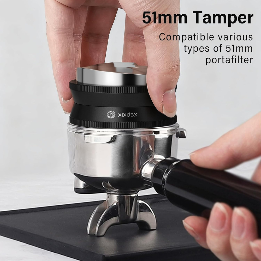 20Bar Compact Espresso Maker with Tamper & Distributor Set