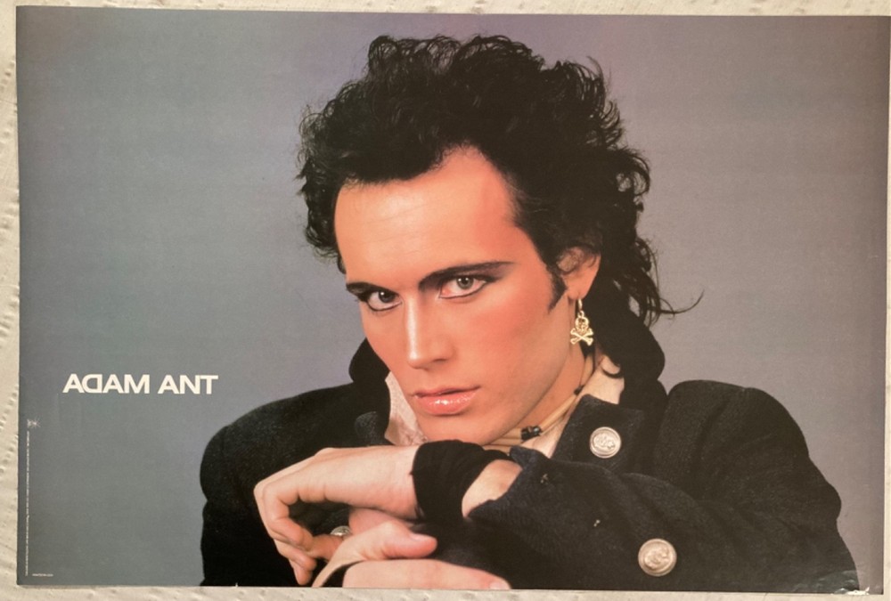Adam Ant 1983 Poster Artemis Norwalk Connecticut C