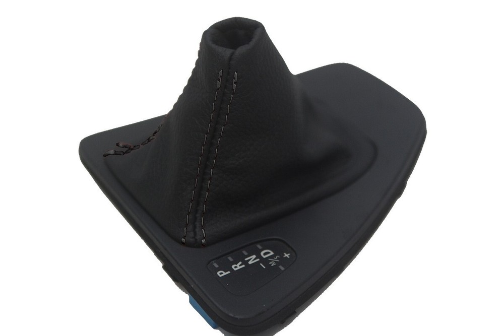 Automatic Shift Boot Cover Leather for BMW E90 2005-2013 Black