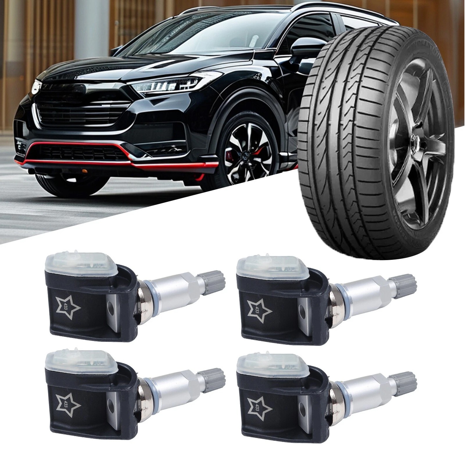 4x For Mercedes-Benz E-class CLS W213 Tire Pressure Sensor TPMS A0009052102