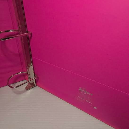 BINDER FOLDER 3"- 3D Slant Ring (Various Designs)w/ pockets +customizable CHOOSE