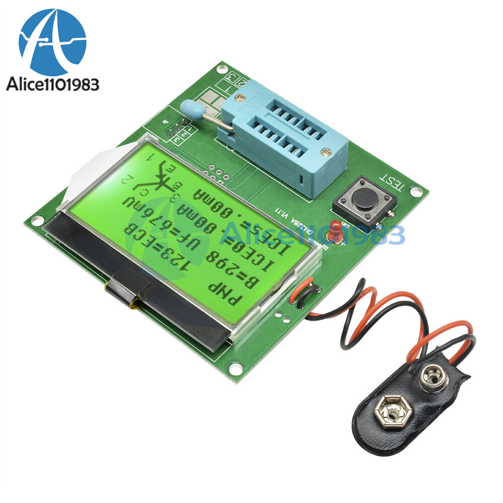 LCD GM328A Transistor Tester Meter Frequency Square Wave Generator