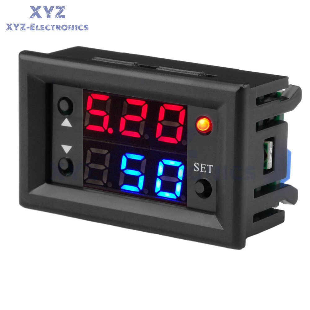 DC4-28V Digital LED PWM Speed Controller Frequency Tester Duty Cycle Adjustable