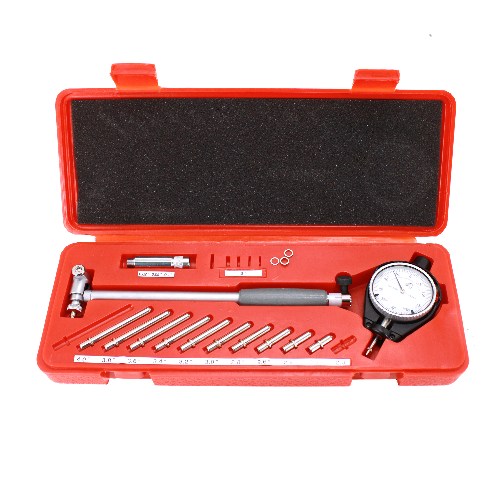 HFS(R) 2" - 6" Dial Indicator Bore Gage .0005" Gauge