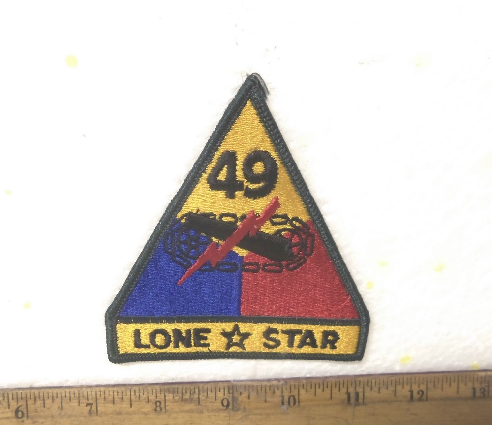 US Army 49th Armored Division Embroidered Patch