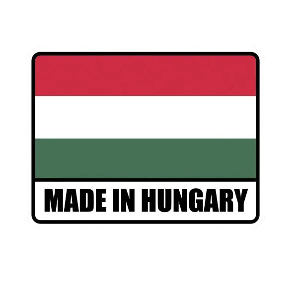 Made in Hungary Sticker Decal