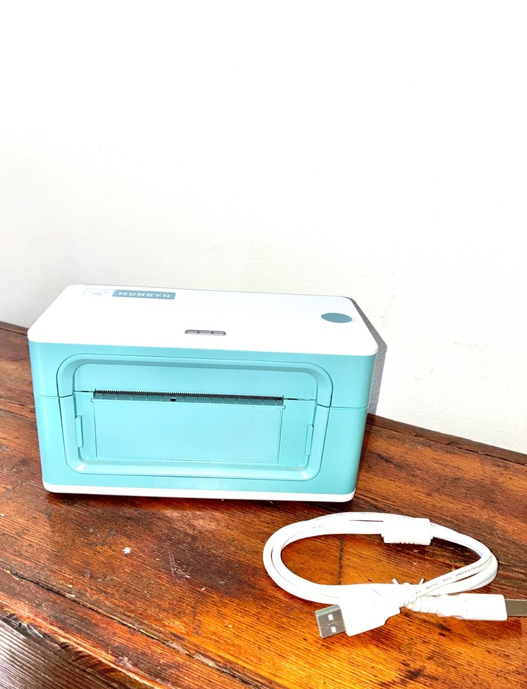 MUNBYN Shipping Label Printer 4x6 Thermal Label Printer for MacOS Windows USB