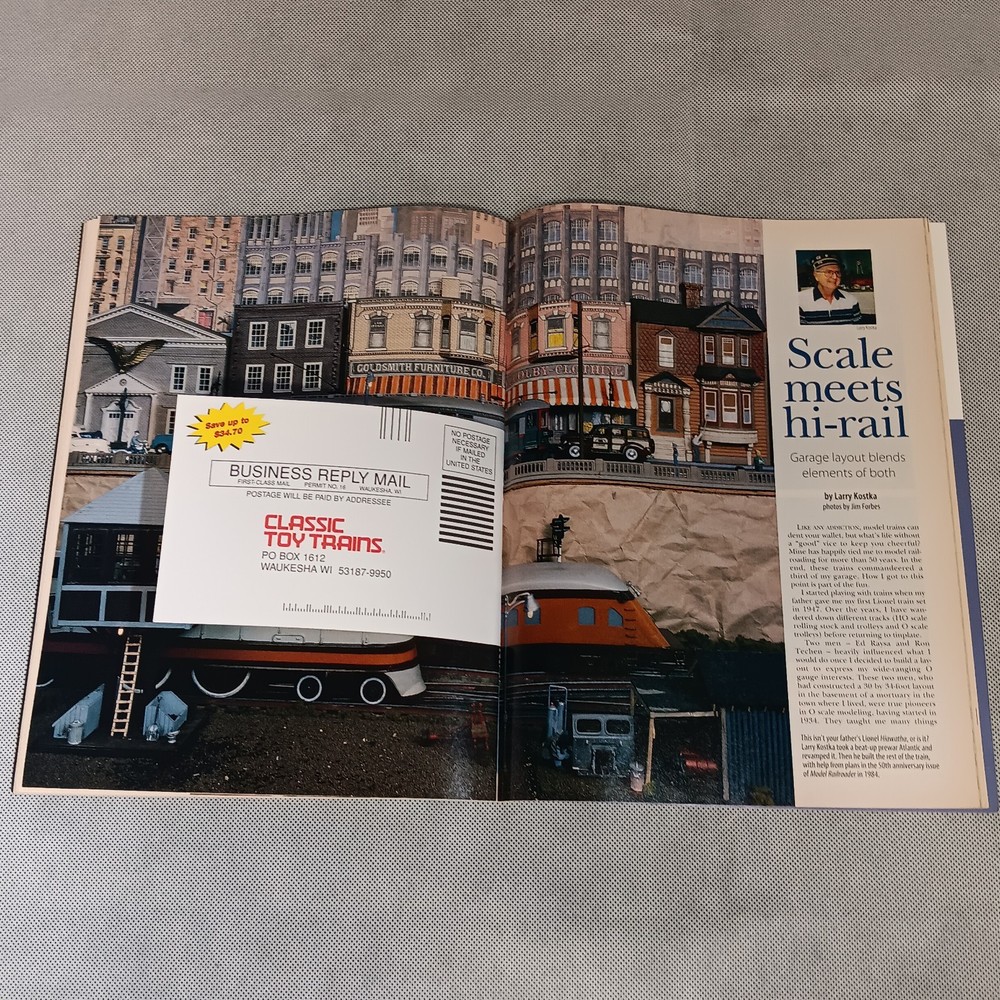 Classic Toy Trains Magazine September 2000