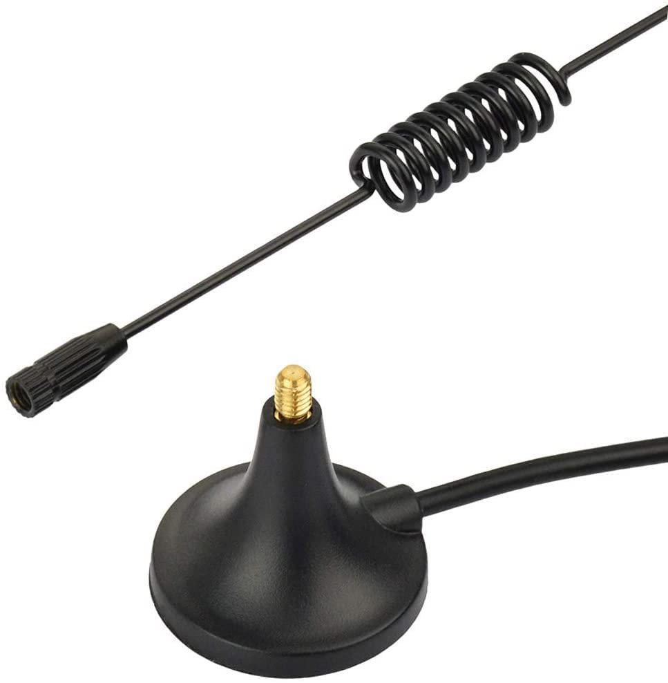 Bingfu Magnetic Base Wireless Microphone Receiver Antenna UHF BNC