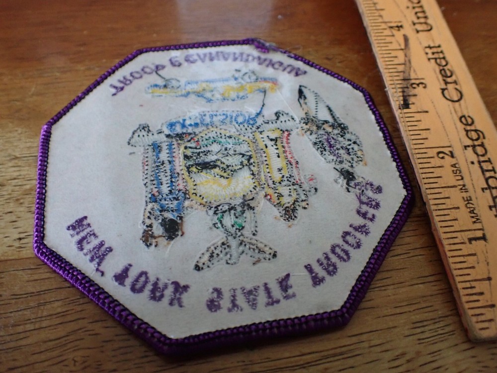 NEW YORK STATE TROOP D RAYBROOK PATCH PATCH