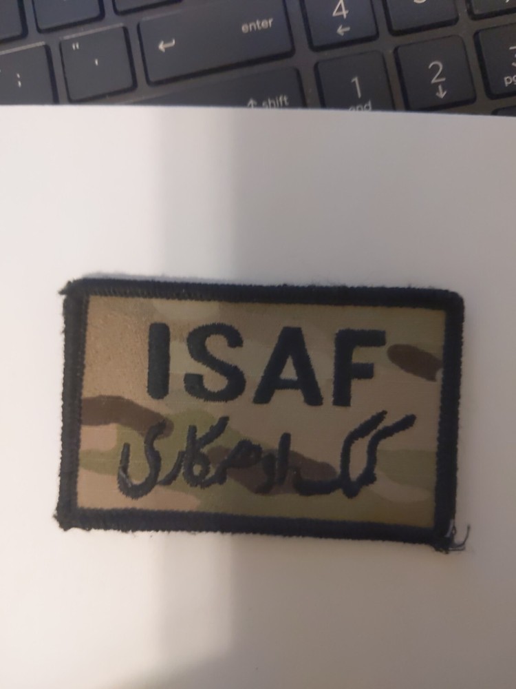 USAF ISAF Patch 3 1 3/4 Inch
