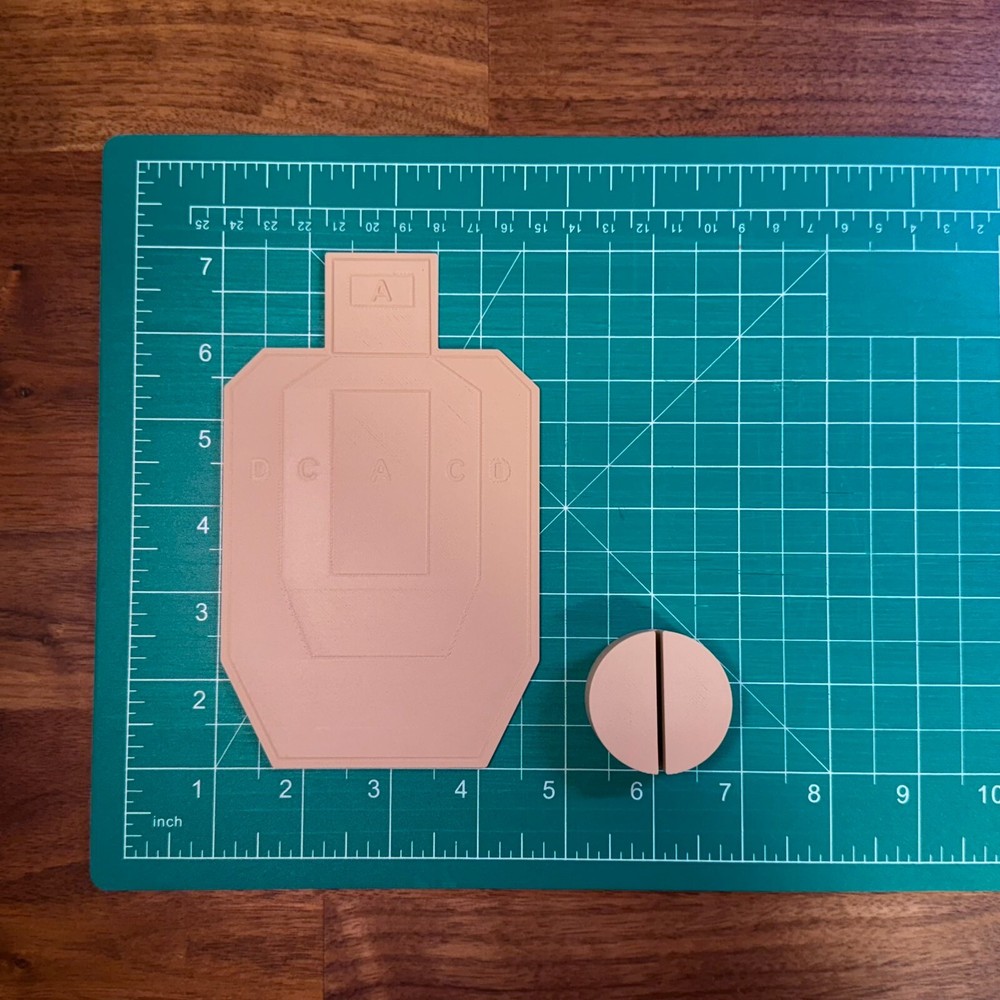 Compact Dryfire Target Kit with USPSA - Style Designs
