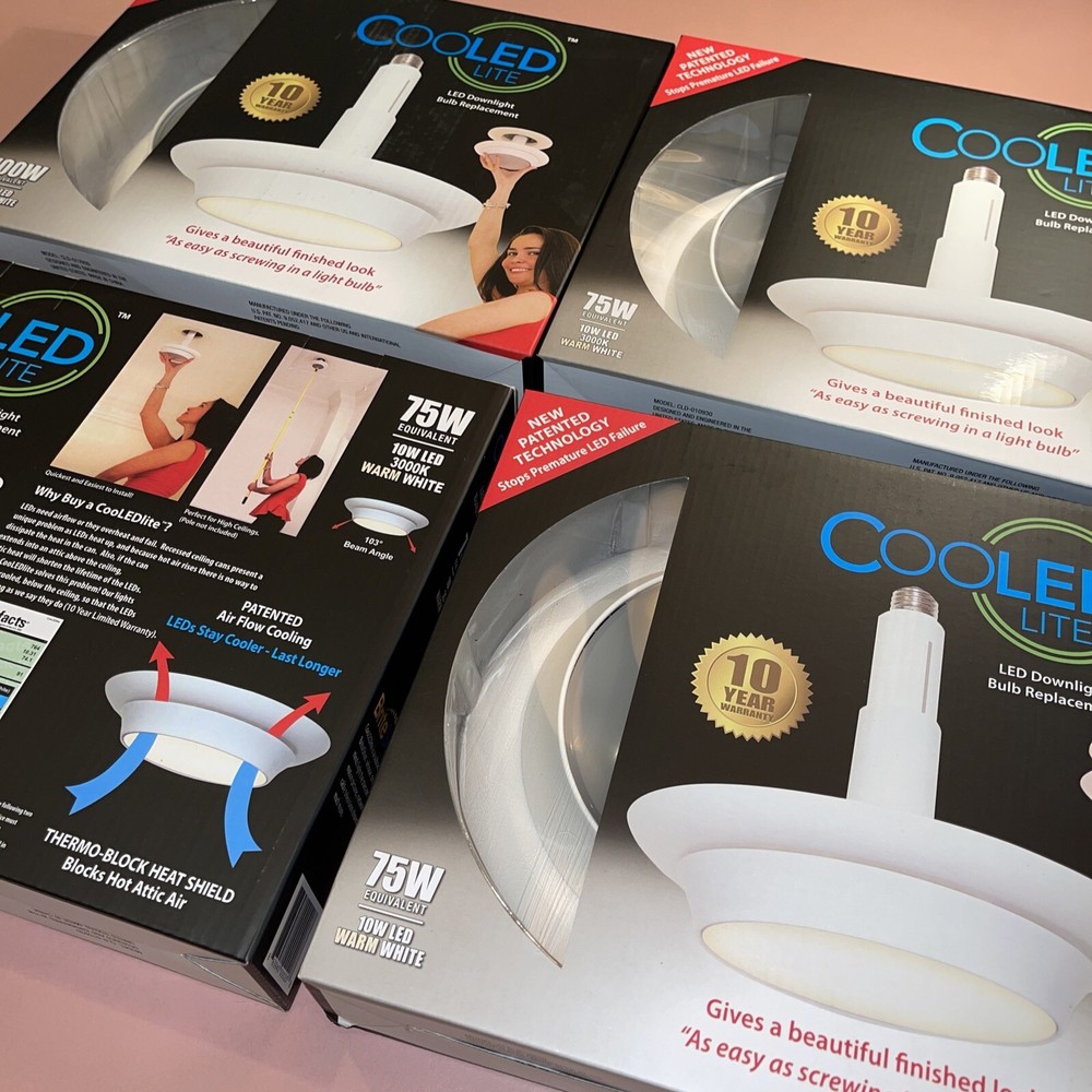 LED (4) Downlight Bulb Replacements ~ NEW In Box