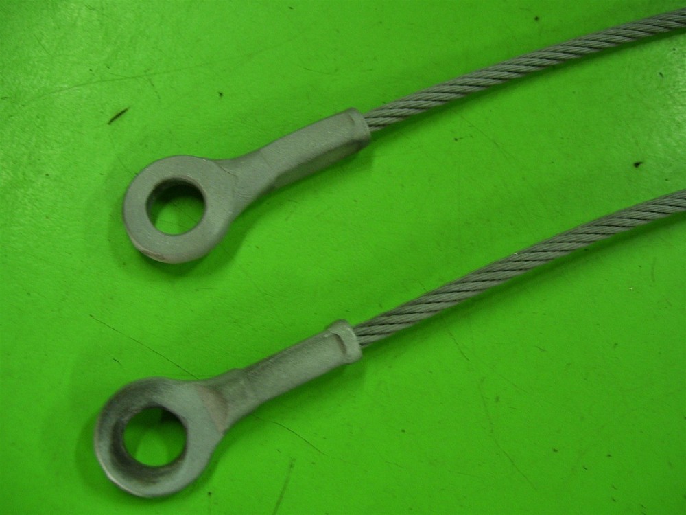 1985 Dodge D50 Ram 50 D-50 Tailgate Tail gate STRAPS strap Cables Mighty Max