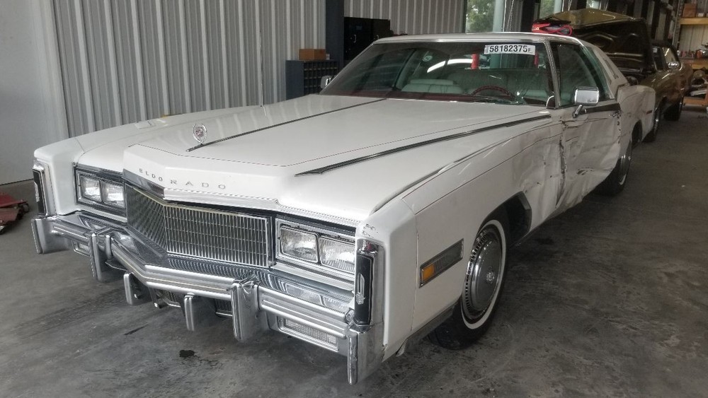 1977 CADILLAC ELDORADO BIARRITZ HOOD RELEASE CABLE