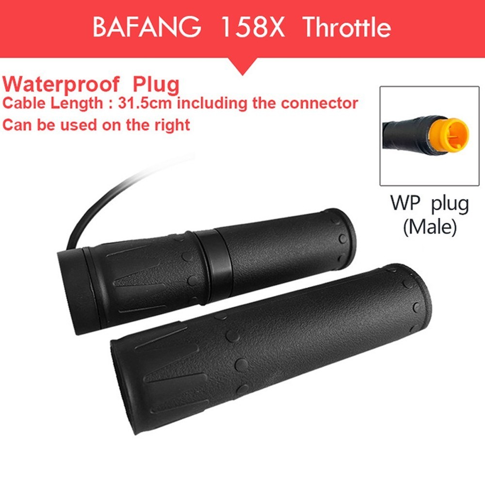 Replace Half Twisting Throttle Bicycle Black Electric Bike Replacement