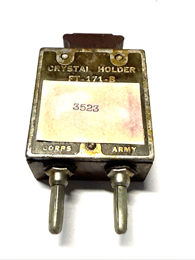 PARASET replica  transceiver ORIGINAL 3.523 MHz crystal holder  FT-171-B