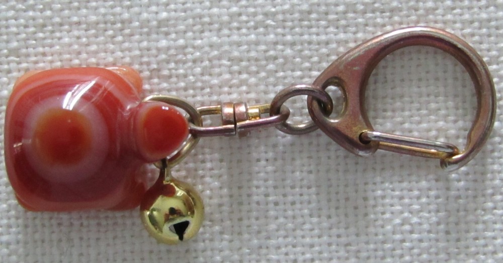 Turtle Key Chain with Bell
