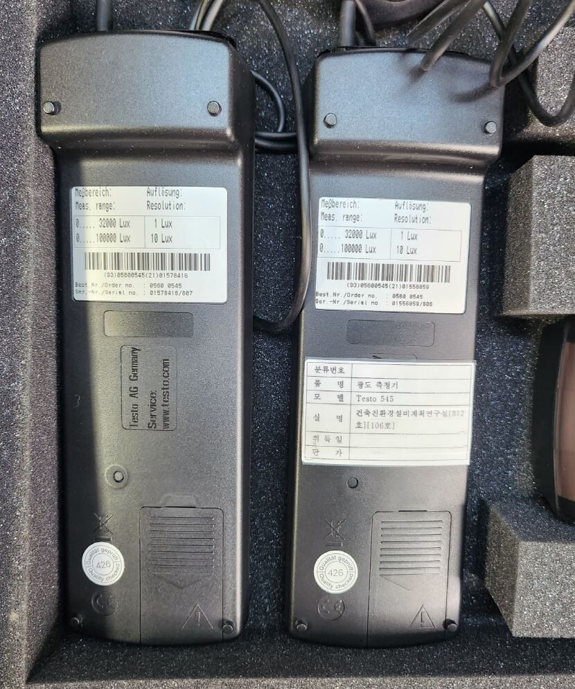 Testo 545 Light / Lux Meter