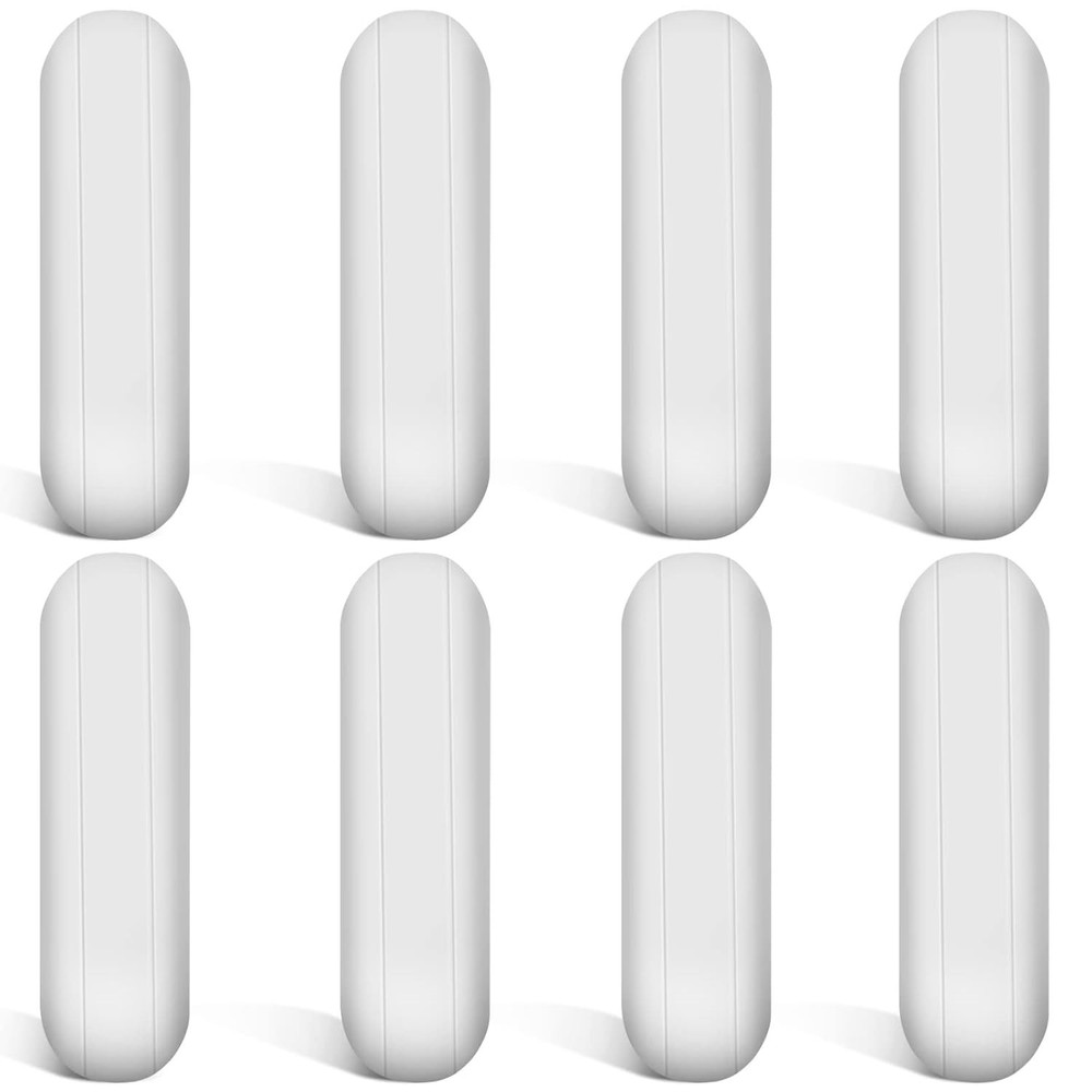 Cylindrical PTFE Magnetic Stirrer Bars - 8-Pack Laboratory Essential
