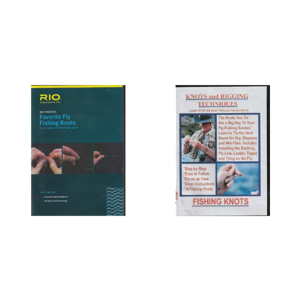 Fly Fishing Knots & Rigging Techniques-2 DVD set