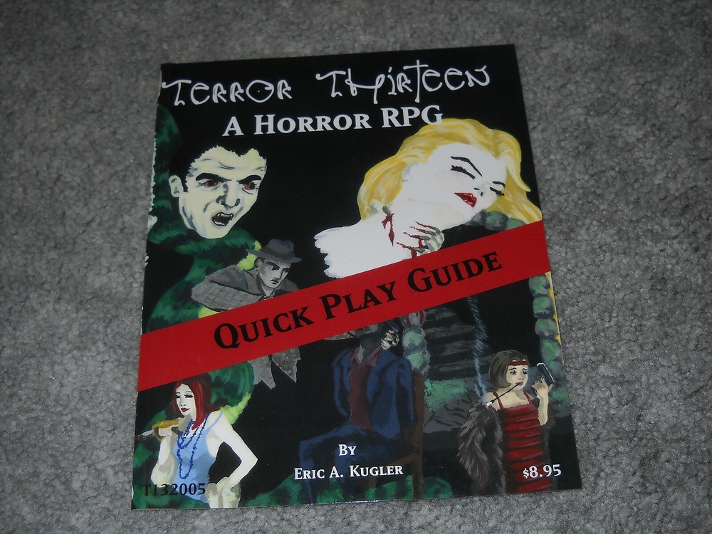 Terror Thirteen: A Horror RPG: Quick Play Guide