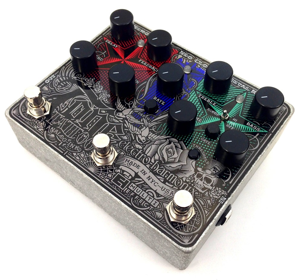 Electro-Harmonix Tone Tattoo Multi-Effects Pedal w/Power Supply