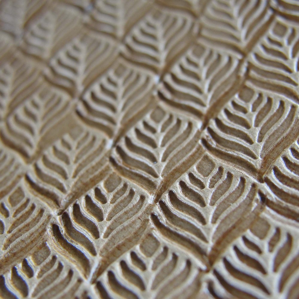 Leather Stamping Tool - Leaf Geometric Stamp Stamp