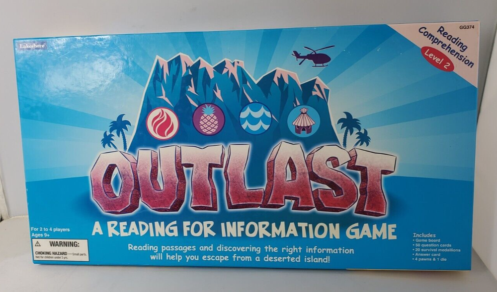 Lakeshore Educational Outlast Reading for Information Game Level 2 Complete