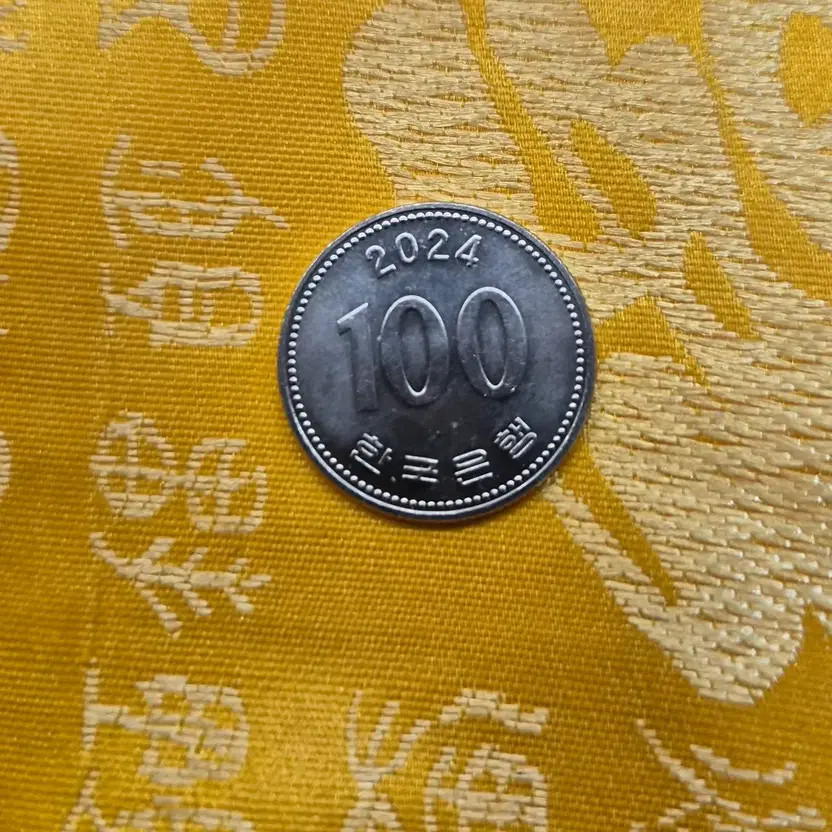 2024 Issued 100 Won Coin