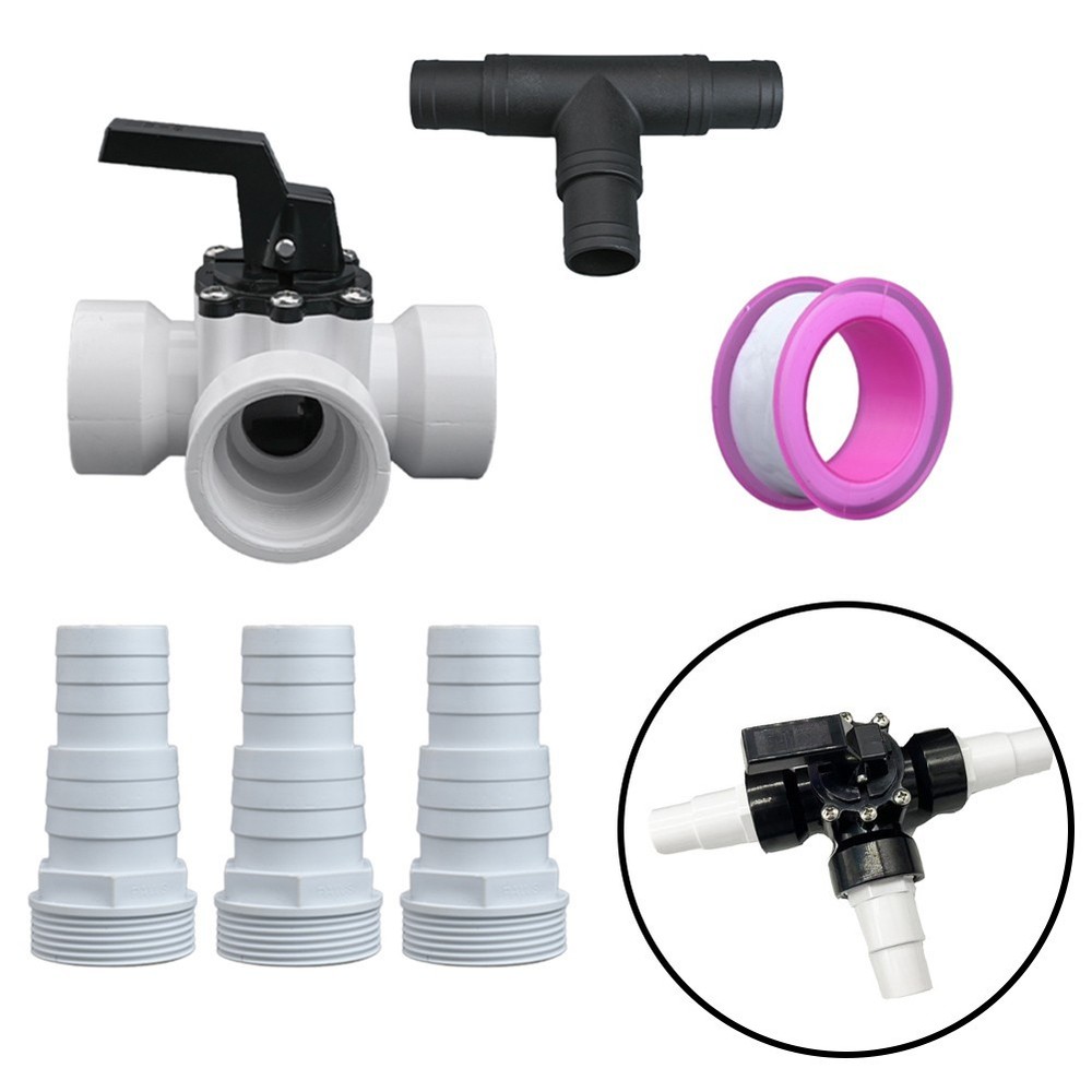 3 Way Valve for Efficient Pool Maintenance and For 4715 Spa Compatibility