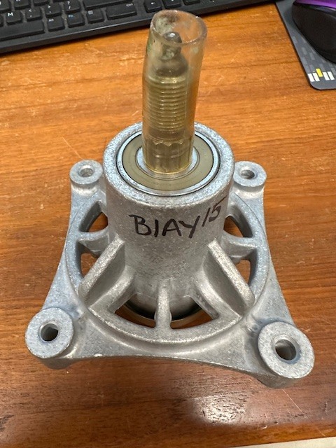 A & I Part # B1AY15 Spindle Assembly