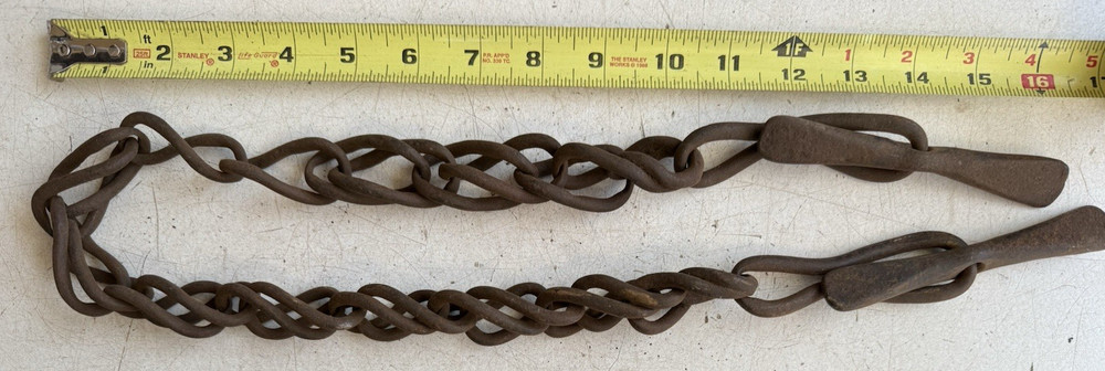 Equine Horse Chains/ bits / rusty