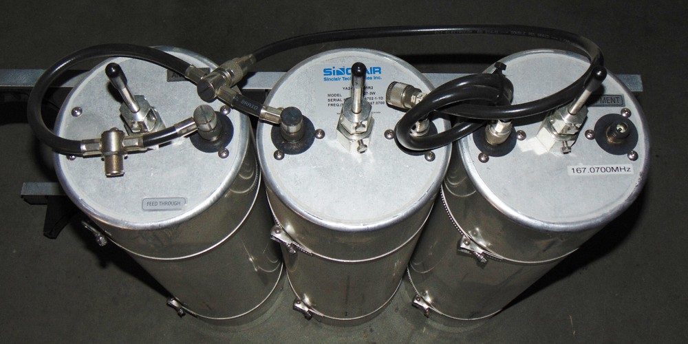 Sinclair Technologies VHF Cavity Duplexer / Combiner YA2-02175-01R2