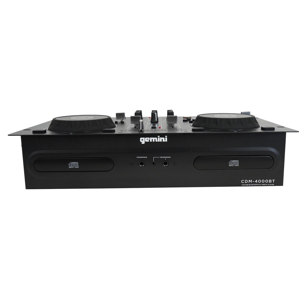 Gemini CDM-4000BT Dual DJ CD/USB Media Player with Bluetooth + Mixer