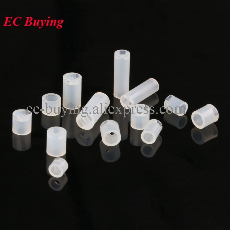 100pcs 3mm 5mm LED Diode White Holder Clip Bezel Socket Light Emitting Post Lamp