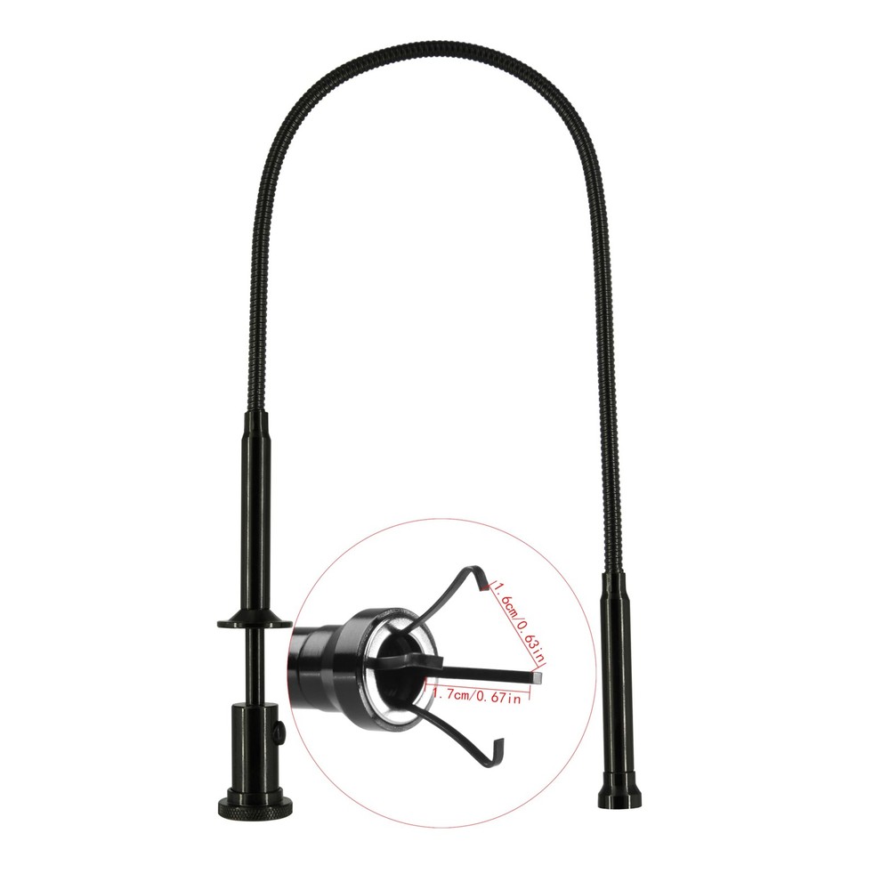 Flexible Claw Pickup Tool with Magnet Tool Flexible telescoping Claw led Ligh...