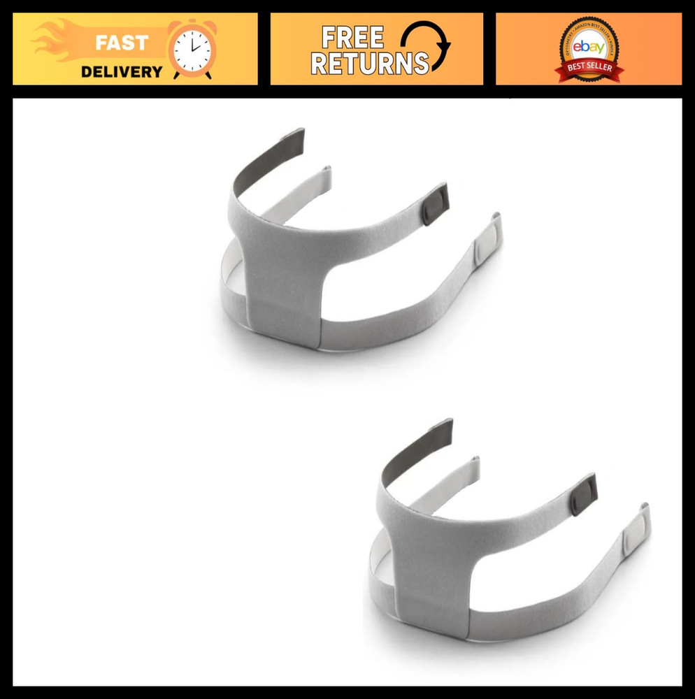 Full Face CPAP Mask Replacement with Adjustable Straps - 2 Pack, Comfort Fit