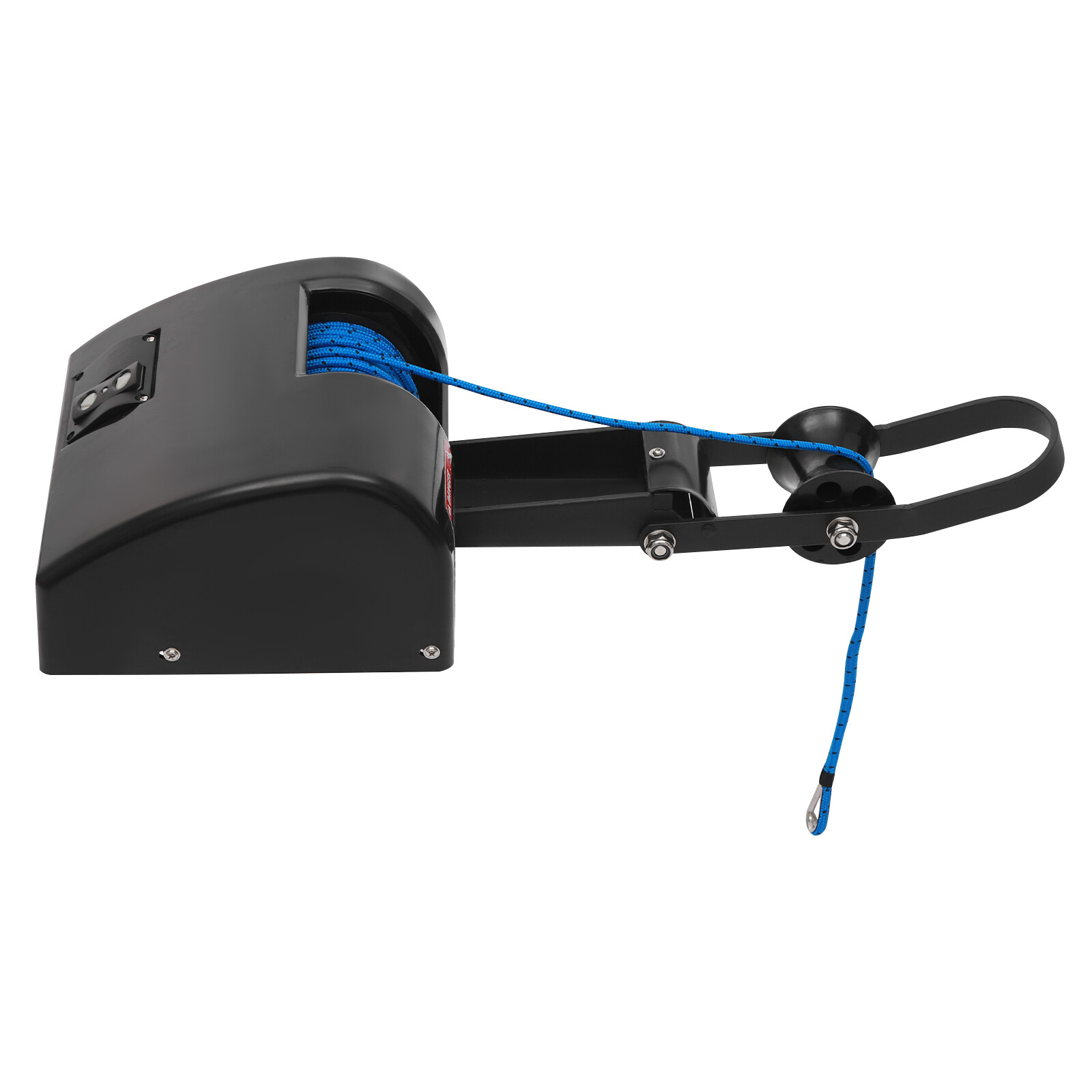 35 Lbs Boat Saltwater Electric Anchor Winch With Wireless Remote Control Black