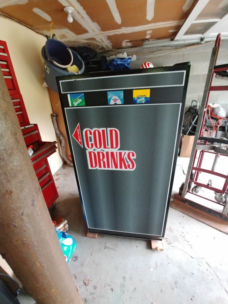 Antares soda vending machine pick up only