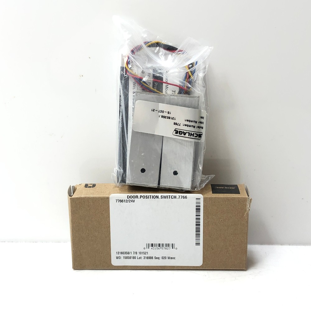 Schlage 7766 Magnetic Door Position Switch Single Pole Double Throw