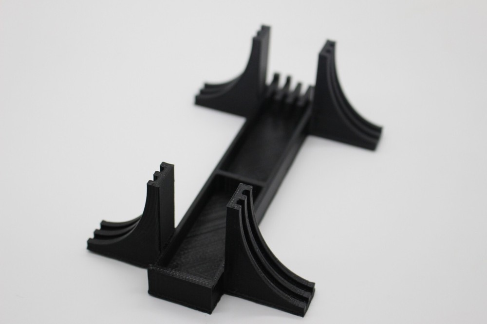 Black PS2 Slim 3D Printed Vertical Stand PlayStation 2