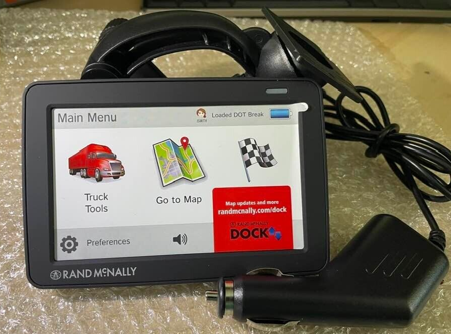 RAND MCNALLY TND-530 LM TRUCK GPS RECEIVER NEW 1 YEAR WARRANTY