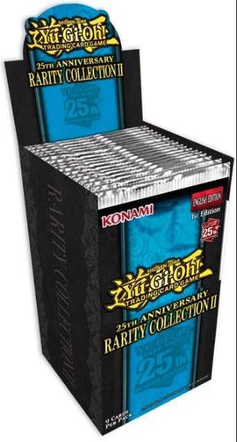 Yugioh 25th Anniversary Rarity Collection II (2) Booster Box Brand New Sealed!