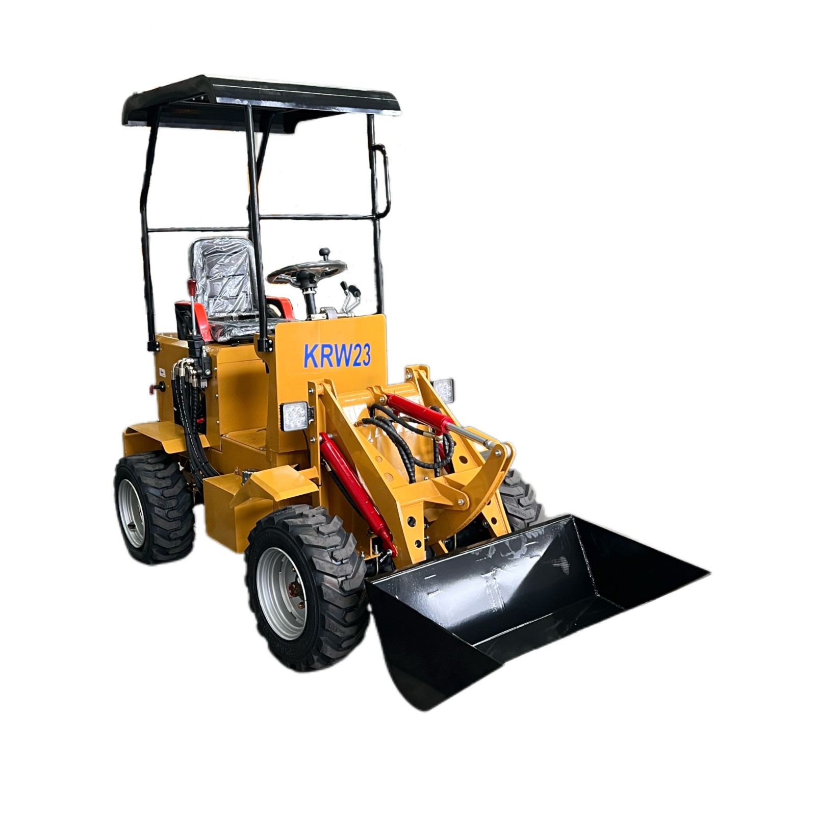 AGT 2025 24HP Wheeled Mini Skid Steer Loader, Rato Gas Engine