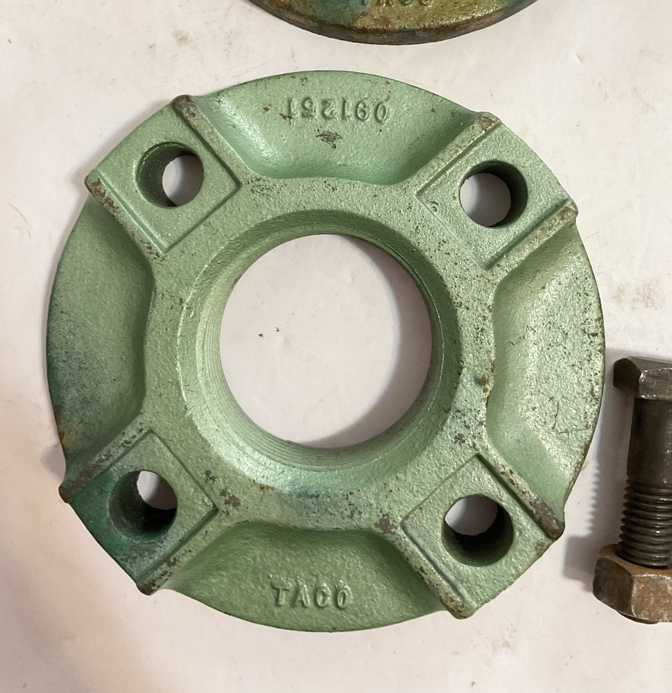 Taco Circulator Pump Flange Set Cast Iron
